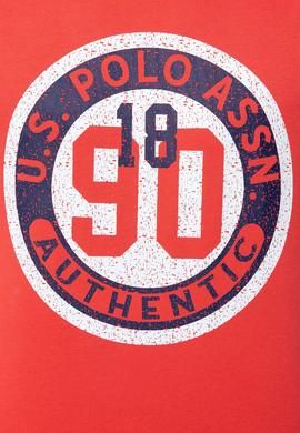 Erkek Nar Çiçeği Bisiklet Yaka T-Shirt - 50199701015