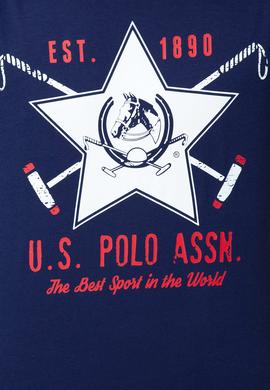 Erkek Lacivert Bisiklet Yaka T-Shirt - 50199703026