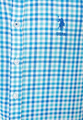 Erkek Mavi Gömlek Uzunkol - 50199762001