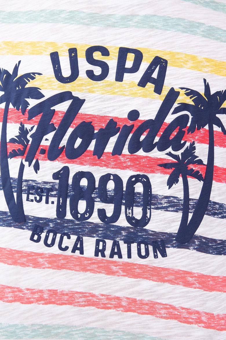 Erkek Koyu Sarı  Bisiklet Yaka T-Shirt - 50199782015