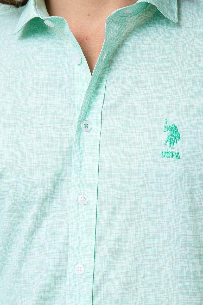 Erkek Mint Uzun Kollu Gömlek - 50199828014