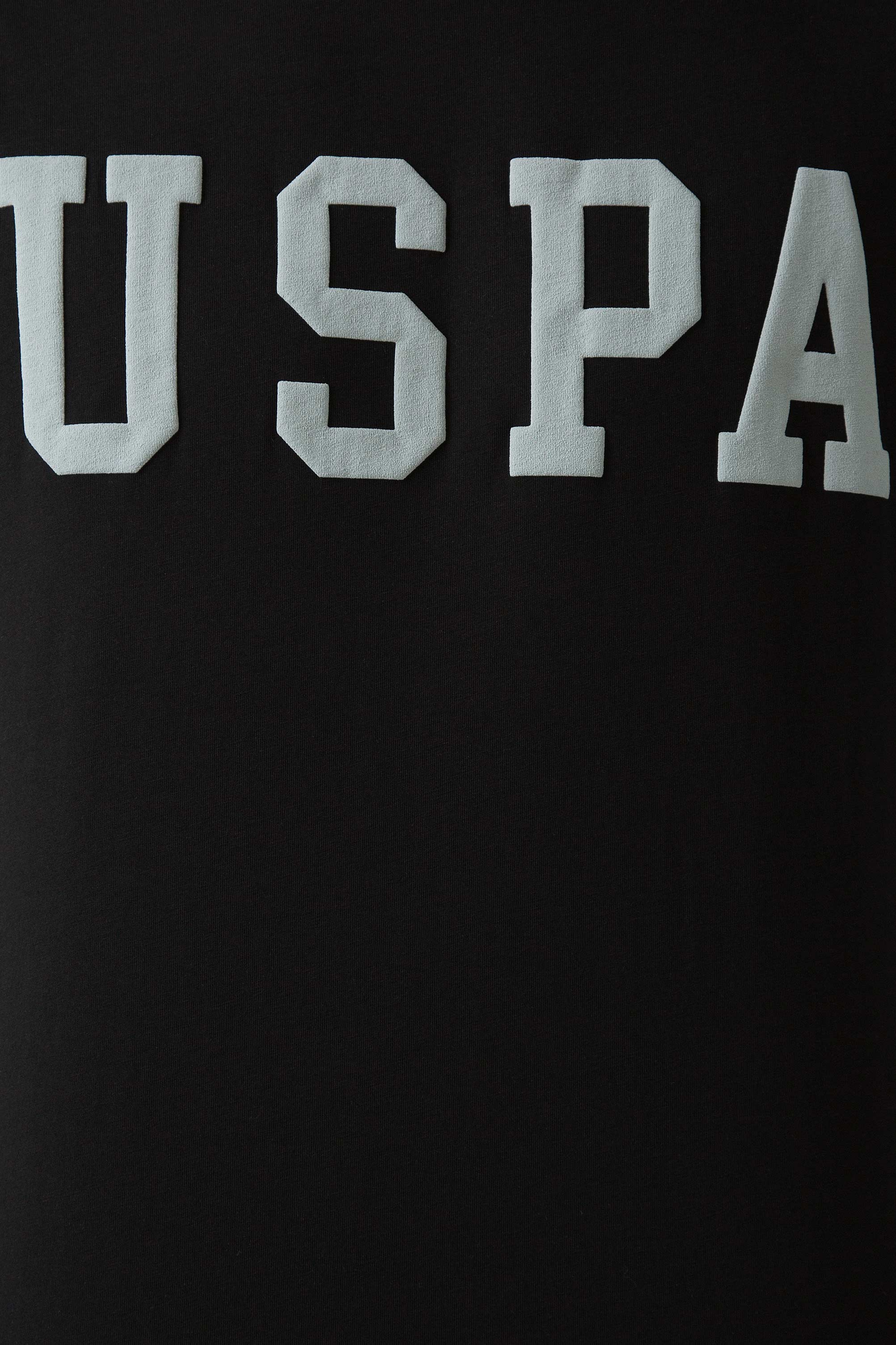 Erkek Siyah Bisiklet Yaka T-Shirt Basic