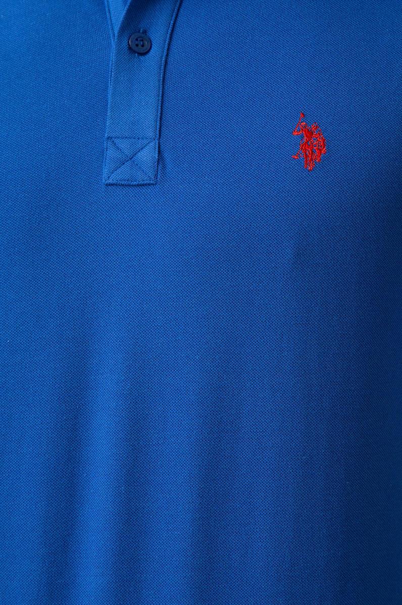 Erkek Saks Basic Polo Yaka Tişört