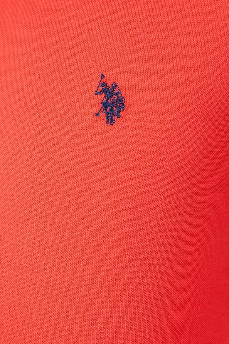 Erkek Nar Çiçeği Basic Polo Yaka Tişört - 50199991142