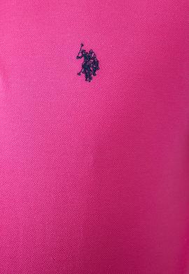 Erkek Fuşya Basic Polo Yaka Tişört - 50199991174