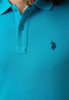 Erkek Petrol Basic Polo Yaka Tişört - 50199991202