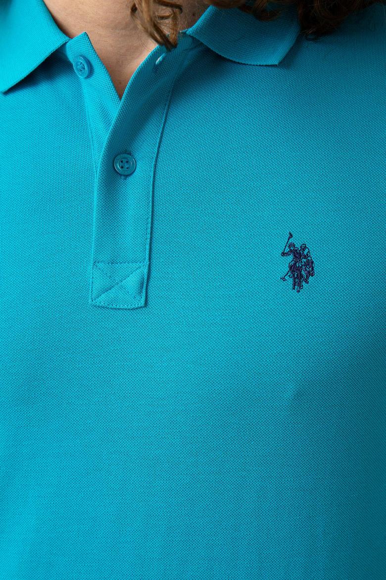 Erkek Petrol Basic Polo Yaka Tişört - 50199991202