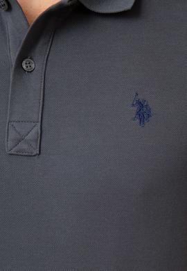 Erkek Antrasit Polo Yaka T-Shirt Basic - 50199991235