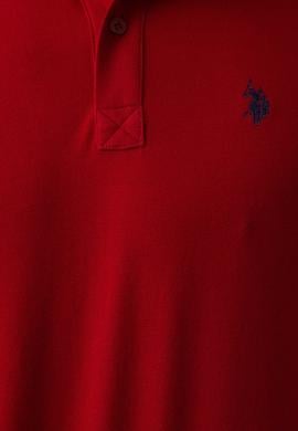 Erkek Bordo Basic Polo Yaka Tişört - 50199991260