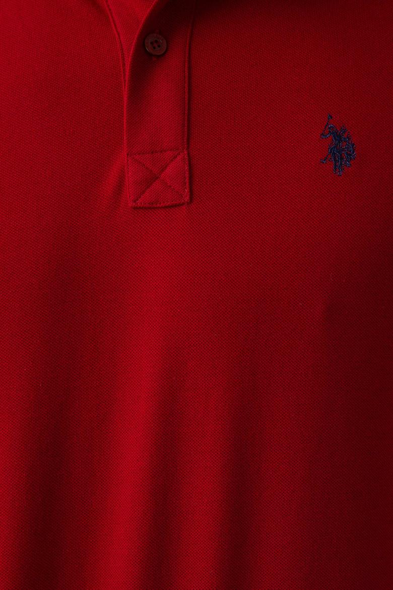 Erkek Bordo Basic Polo Yaka Tişört - 50199991260