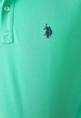 Erkek Elma Yeşili Basic Polo Yaka Tişört - 50199991311