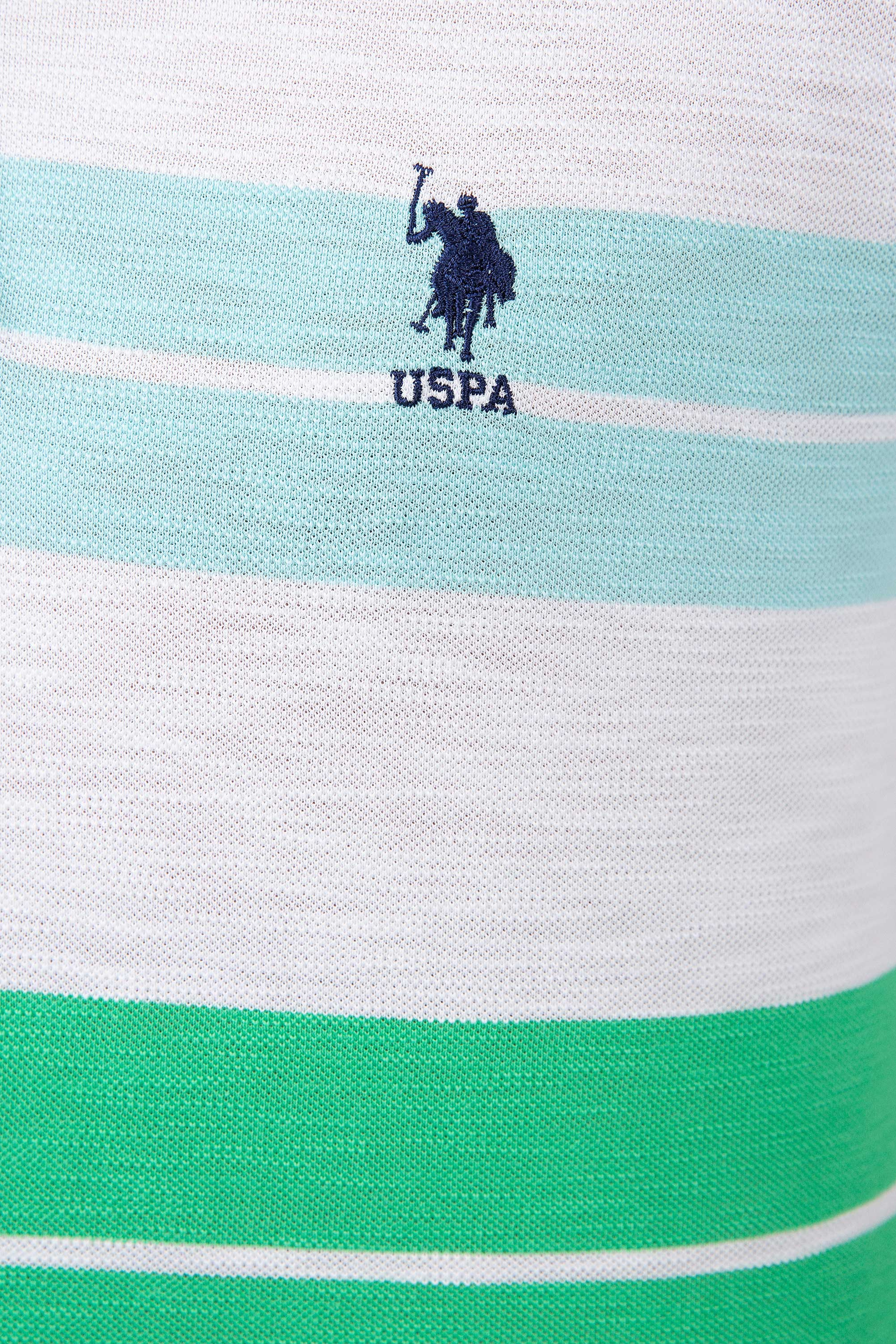 Erkek İndigo Polo Yaka T-Shirt