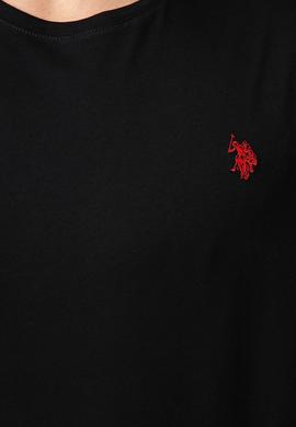 Erkek Siyah Basic Tişört - 50200039017