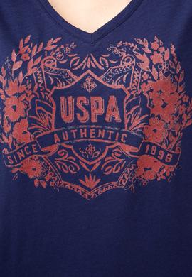 Kadın Lacivert V - Yaka T-Shirt - 50204842006