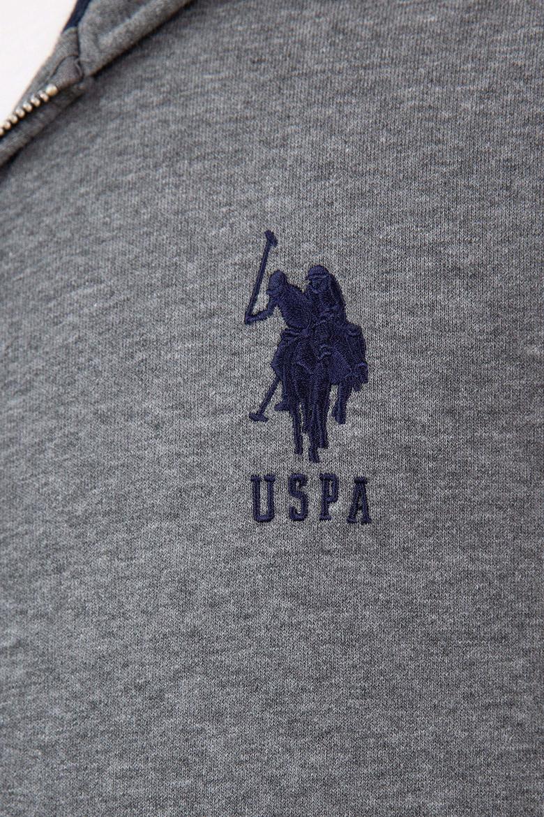 Erkek Antrasit Melanj Örme Hırka - 50207316027