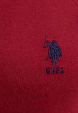 Erkek Bordo Bisiklet Yaka Sweatshirt Basic - 50207317061