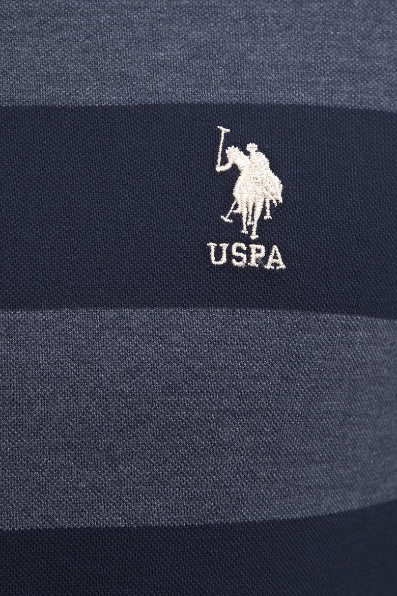Erkek Lacivert Polo Yaka Sweatshirt - 50208667006