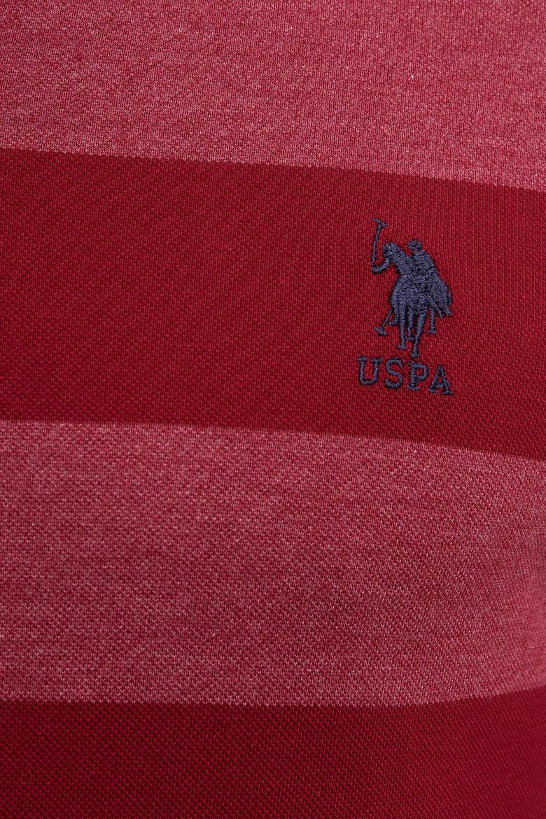 Erkek Bordo Polo Yaka Sweatshirt - 50208667036