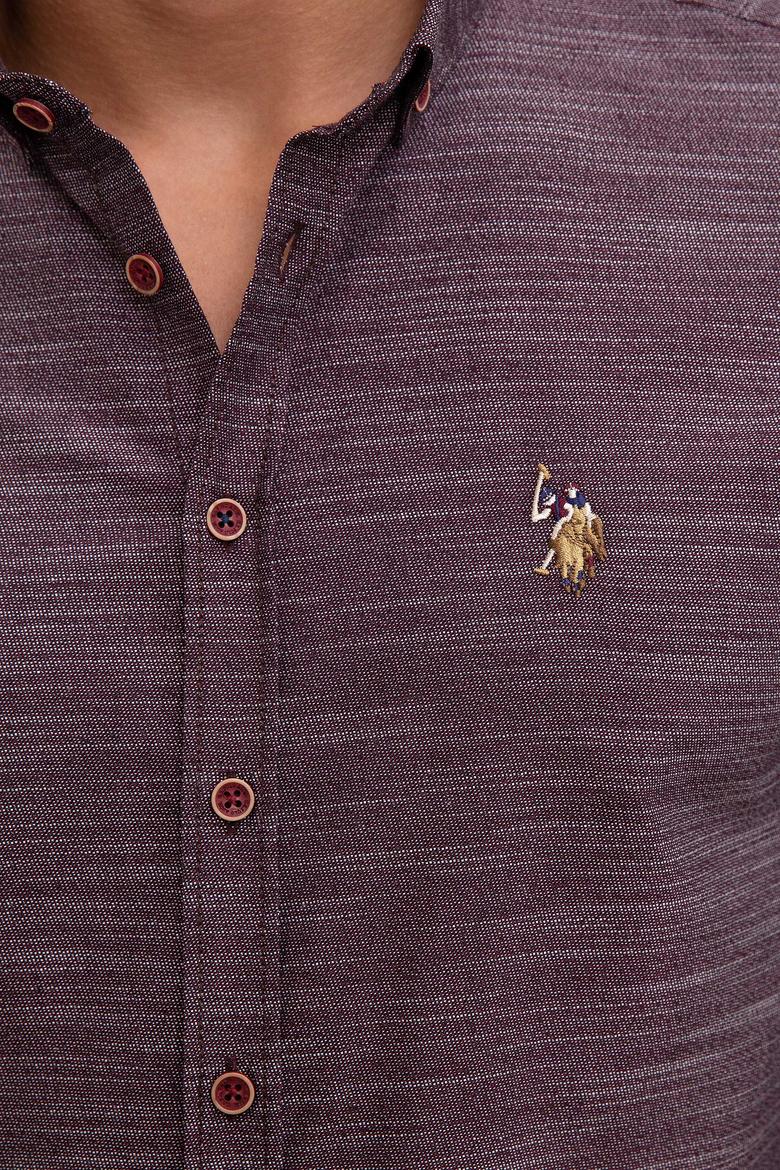 Erkek Bordo Gömlek - 50207870019