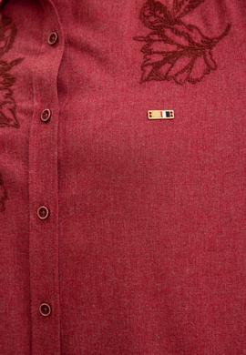 Kadın Bordo Gömlek - 50207180004