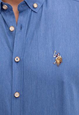 Erkek Mavi Uzun Kollu Gömlek - 50207836014