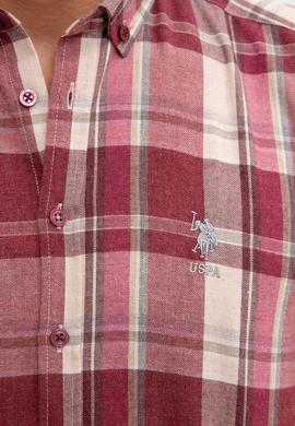 Erkek Bordo Gömlek - 50208673006