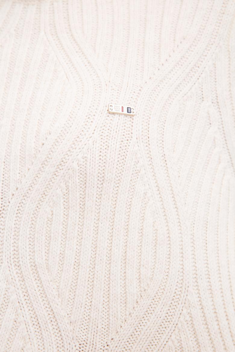 Kadın Beyaz Kazak - 50206764006