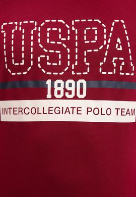 Erkek Bordo Bisiklet Yaka Sweatshirt - 50208668036