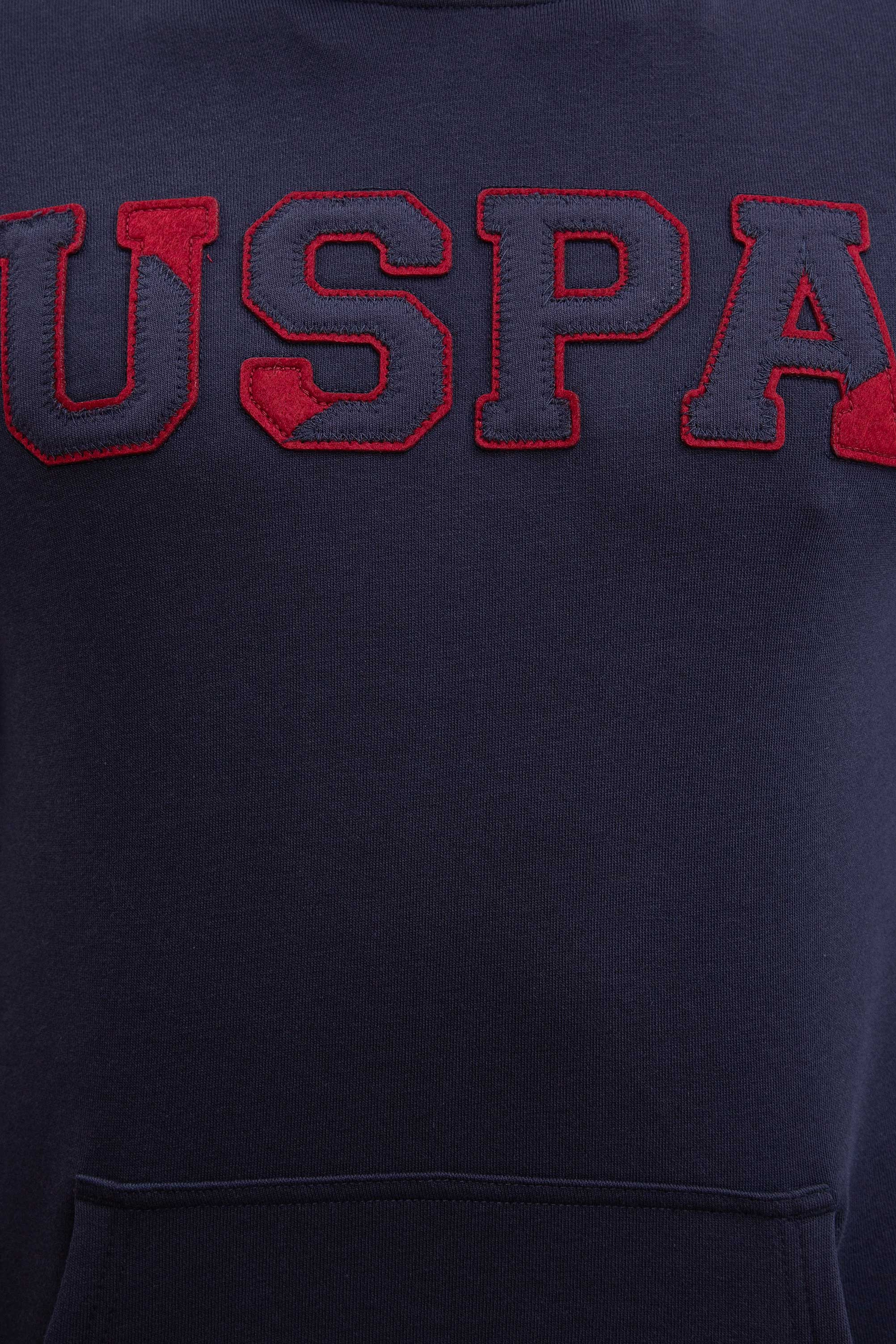 Erkek Lacivert Basic Sweatshirt - Image 5