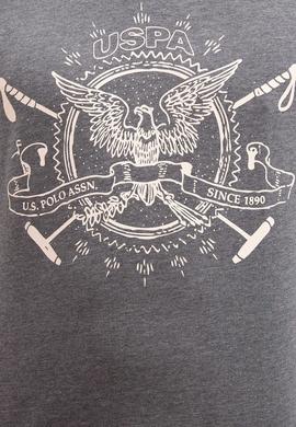 Erkek Antrasit Melanj Bisiklet Yaka Sweatshirt - 50208646033