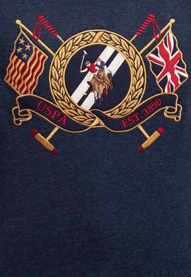 Erkek Lacivert Bisiklet Yaka Sweatshirt - 50207609008