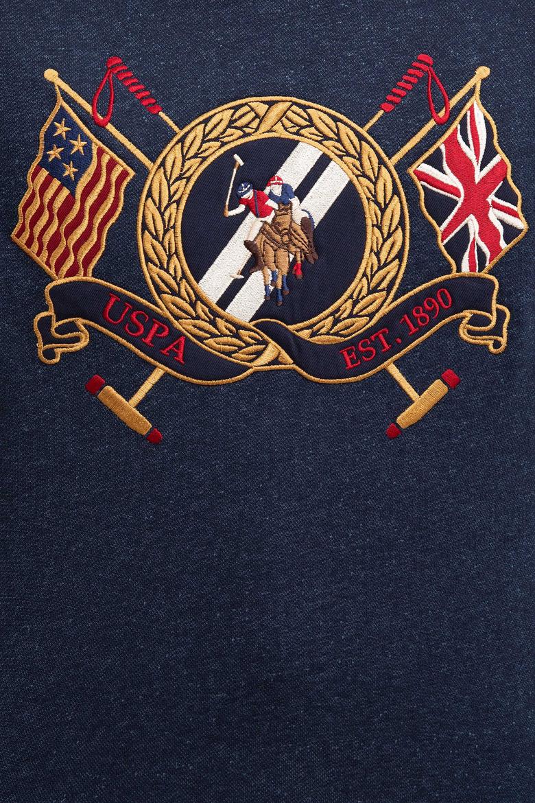 Erkek Lacivert Bisiklet Yaka Sweatshirt - 50207609008