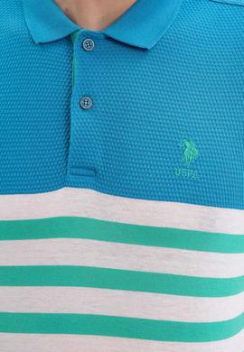 Erkek İndigo Tişört - 50199306023