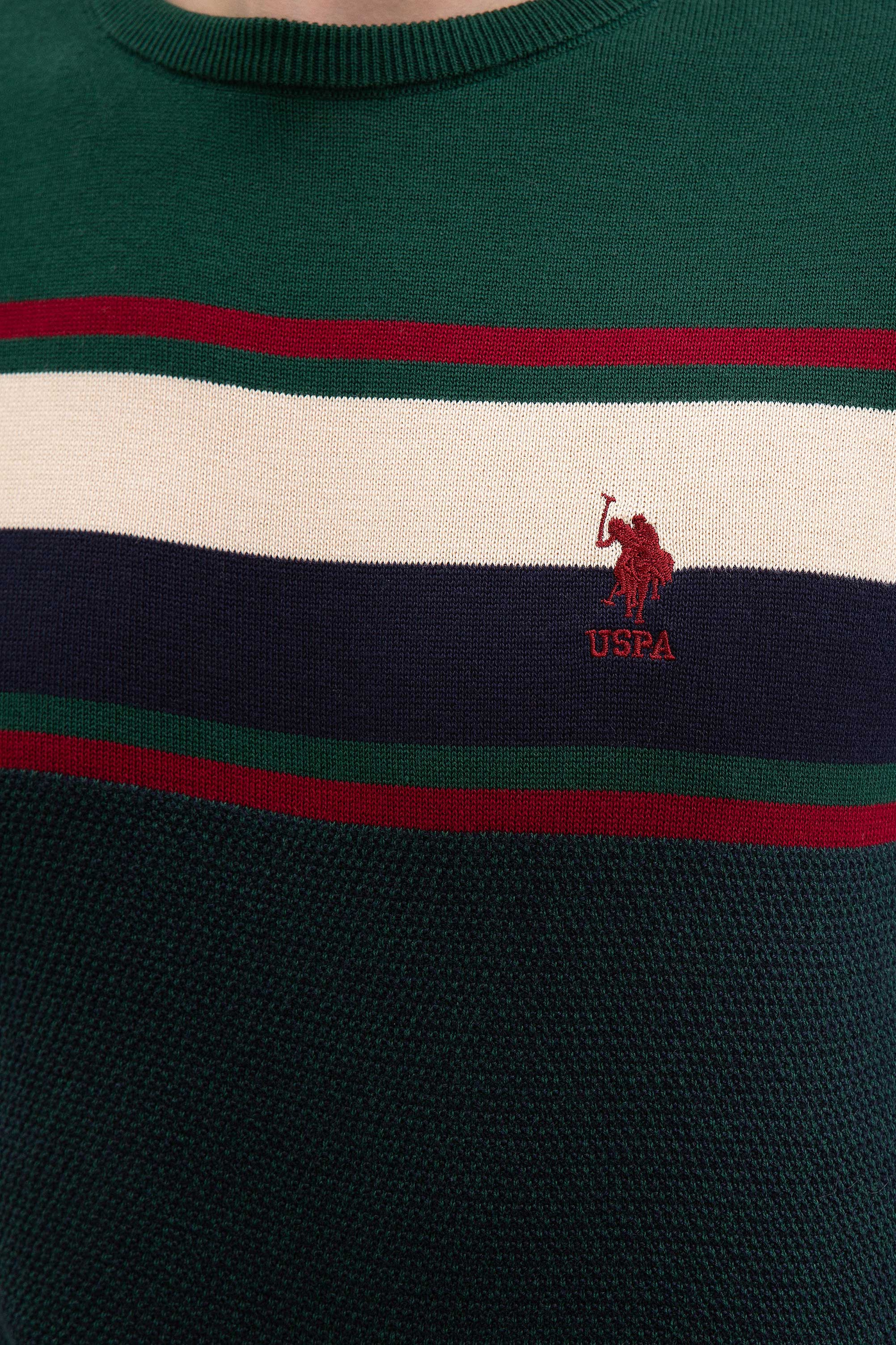 Erkek Koyu Yeşil Kazak - Image 5