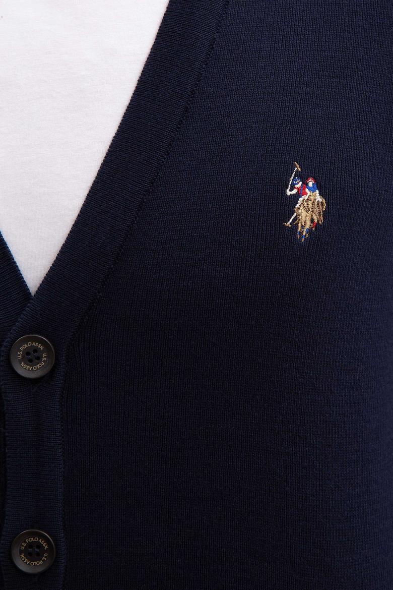 Erkek Lacivert  Triko Hırka - 50208621001