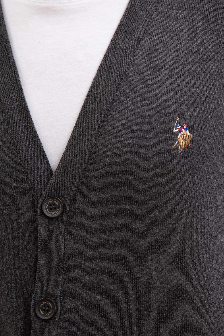 Erkek Antrasit  Triko Hırka - 50208621010