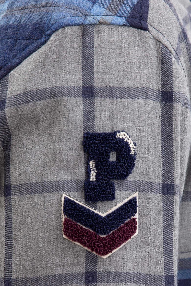 Erkek Lacivert Gömlek Uzunkol - 50207342009