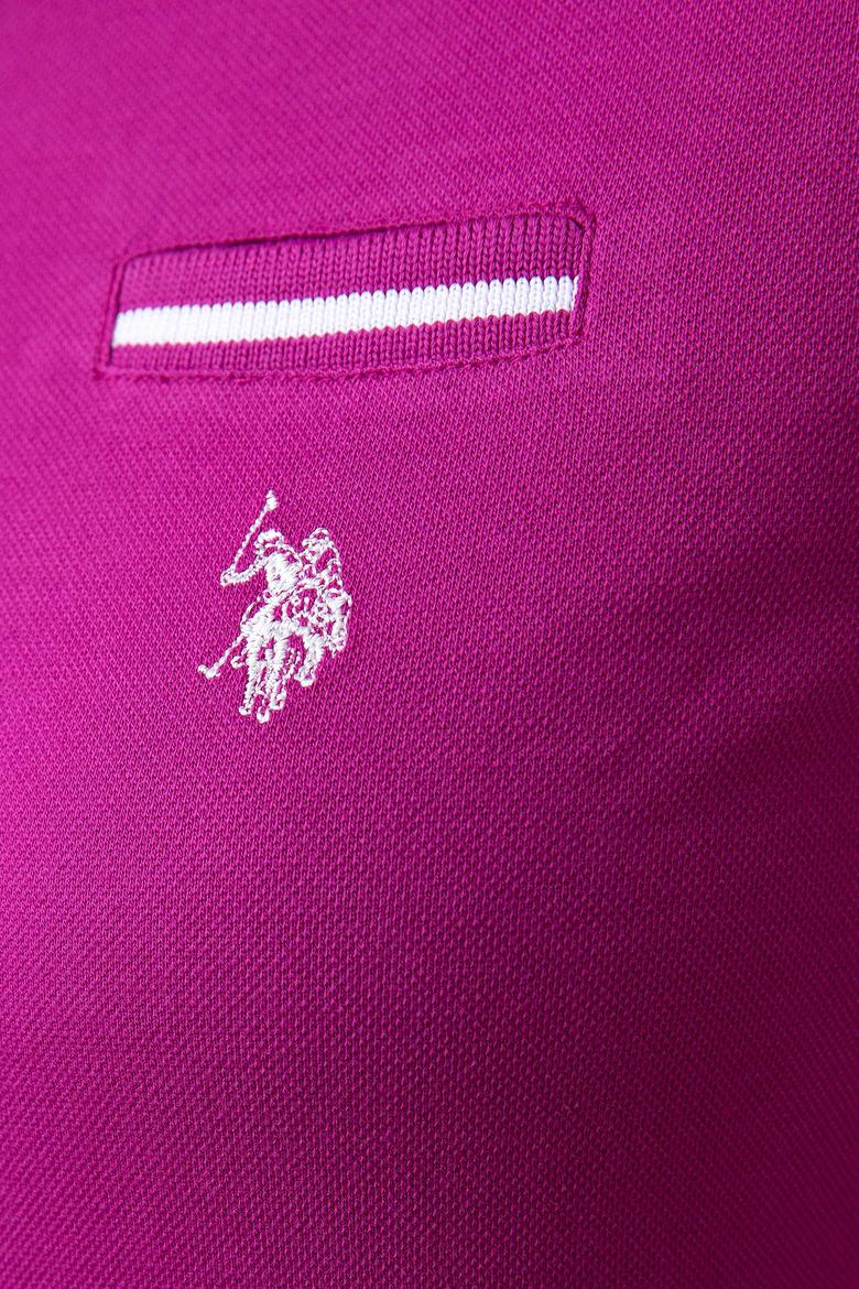 Kadın Pembe Polo Yaka T-Shirt - 50199614052