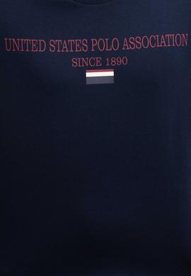 Erkek Lacivert Bisiklet Yaka Sweatshirt - 50208658006