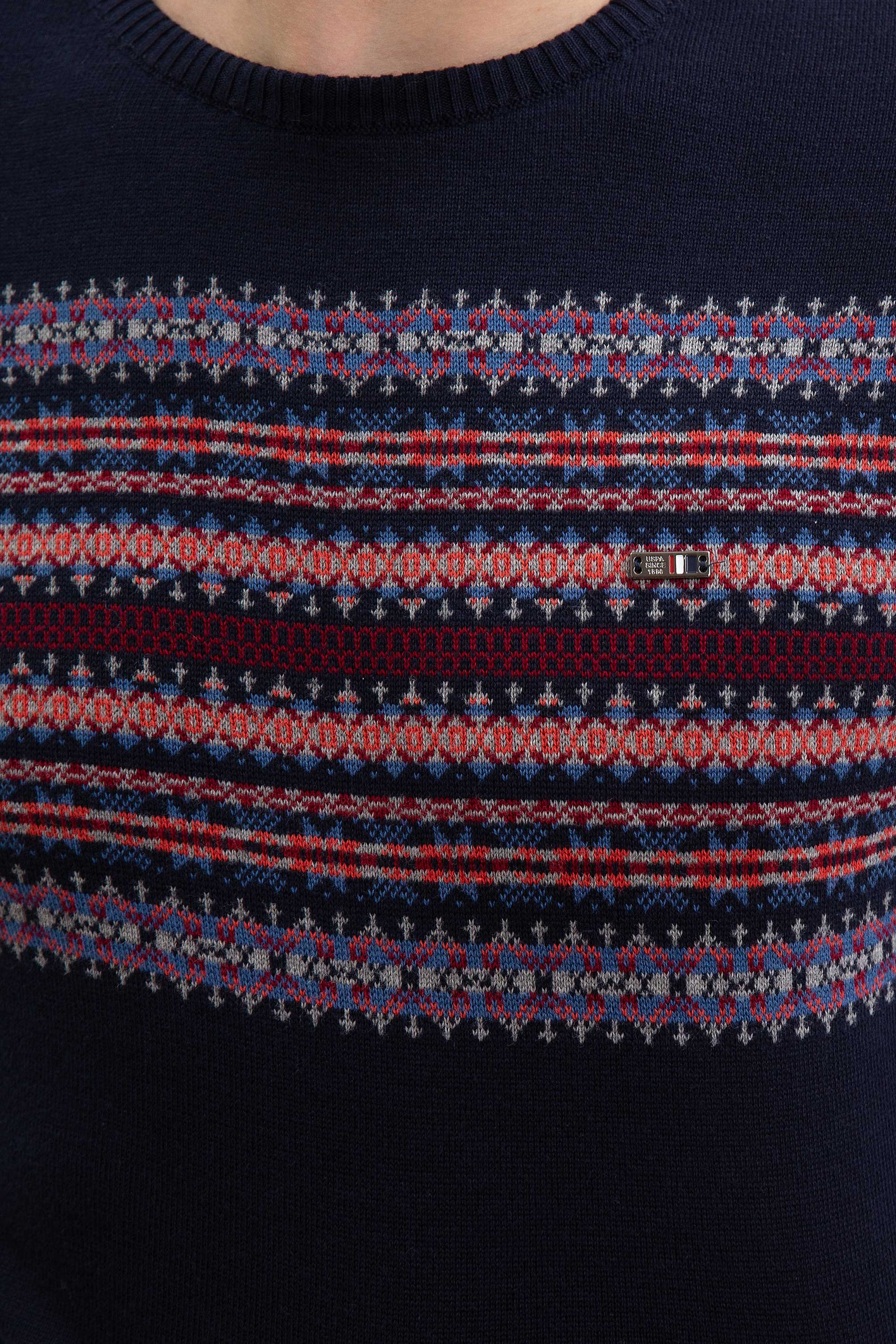 Erkek Lacivert Kazak - Image 5