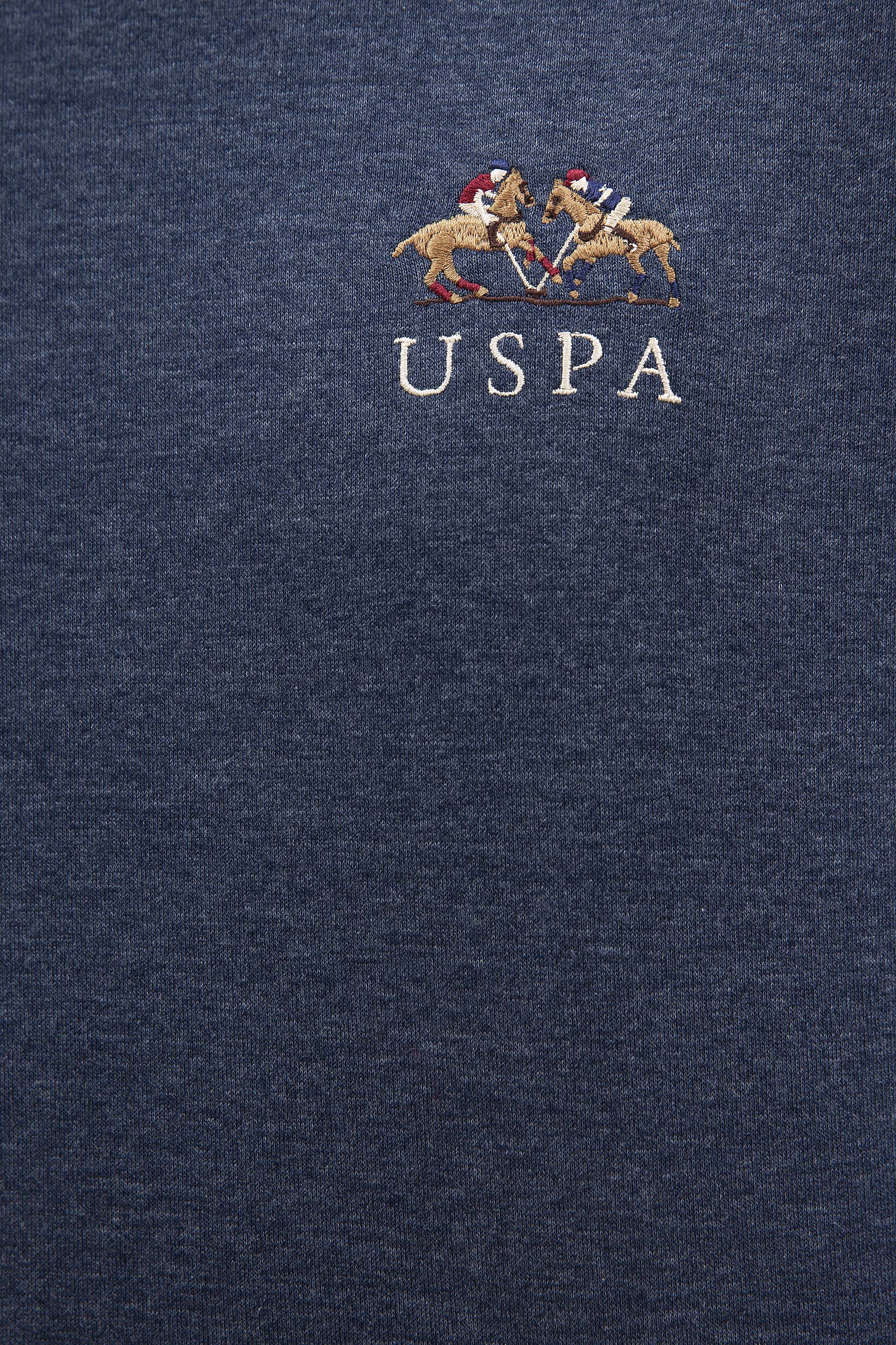 Erkek Lacivert Sweatshirt - Image 4
