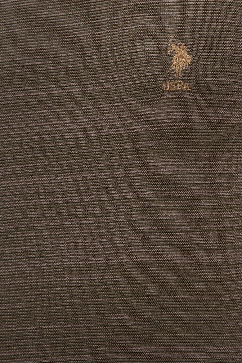 Erkek Haki Bisiklet Yaka Triko Kazak - 50205629013