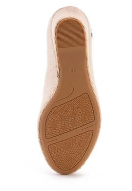 Kadın Beyaz Dolgu Topuklu Ayakkabı - 50201836017