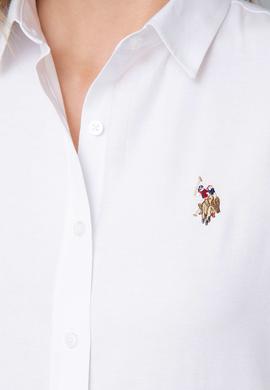 Beyaz Gömlek Uzunkol Basic - 50192620002