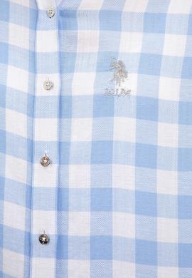 Kadın Mavi Gömlek Uzunkol - 50199347019