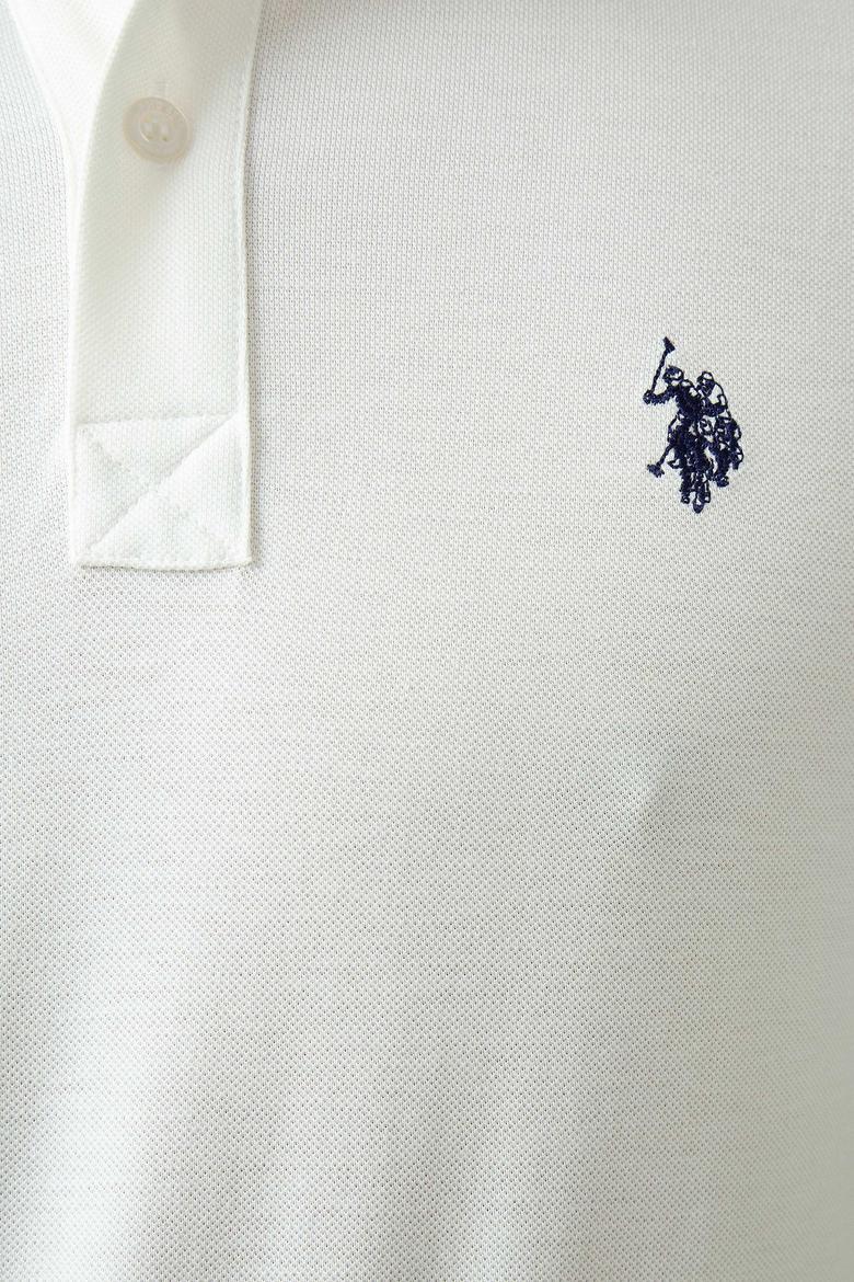 Erkek Ekru Basic Polo Yaka Tişört - 50199991262