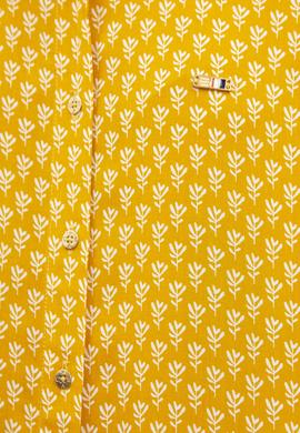 Kadın Sarı Gömlek Uzunkol - 50199215017