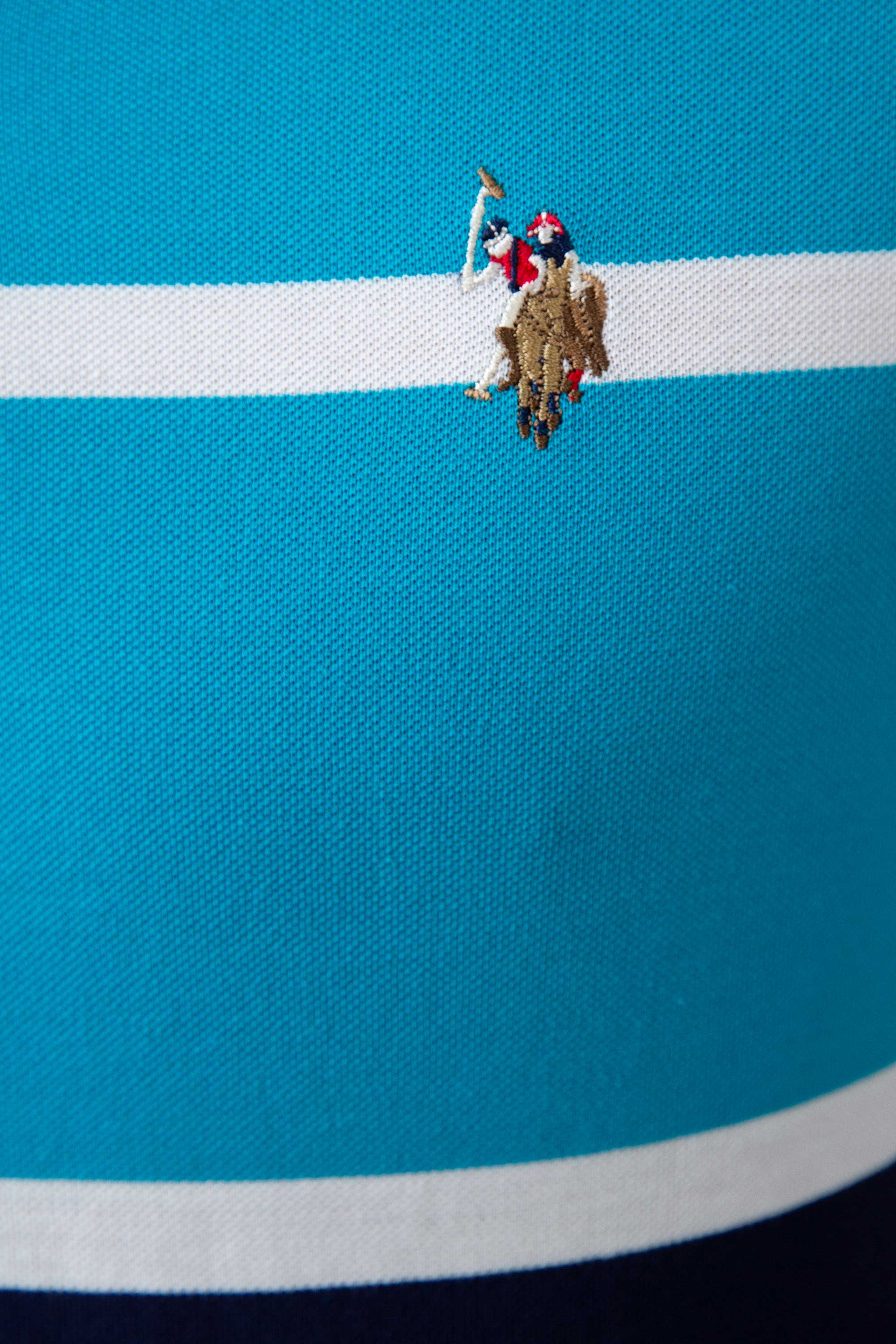 Erkek Petrol Polo Yaka T-Shirt