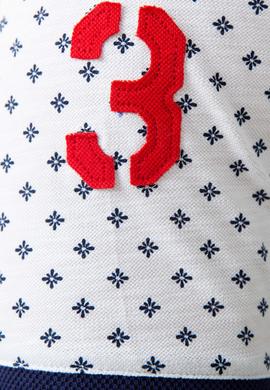 Erkek Beyaz Polo Yaka T-Shirt - 50199783001