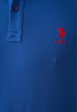 Erkek Saks Polo Yaka T-Shirt Basic - 50199833062